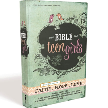 NIV Bible for Teen Girls Hardcover