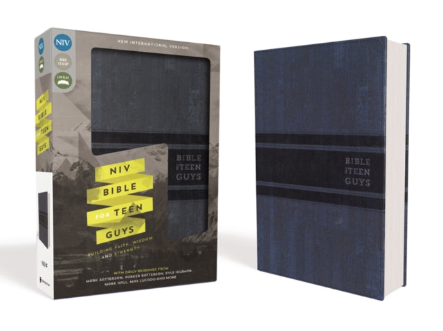 NIV Bible for Teen Guys Leathersoft Blue