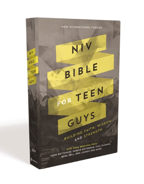NIV Bible for Teen Guys Hardcover