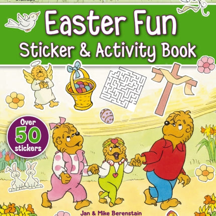 The Berenstain Bears Easter Fun Sticker and