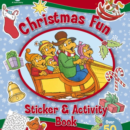 The Berenstain Bears Christmas Fun Sticker and Activity Book