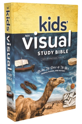 NIV Kids Visual Study Bible Hardcover Blue Full