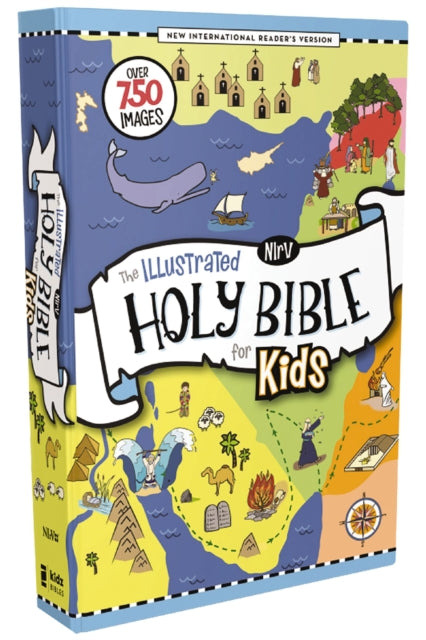 NIrV, The Illustrated Holy Bible for Kids, Hardcover, Full Color, Comfort Print: Over 750 Images