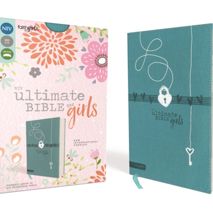 Niv Ultimate Bible for Girls Leathersoft Teal