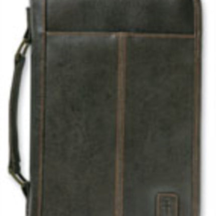 Aviator Bible Cover for Men Zippered with Handle