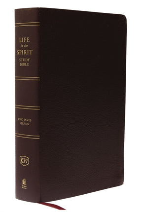 KJV Life in the Spirit Study Bible Bonded Leather