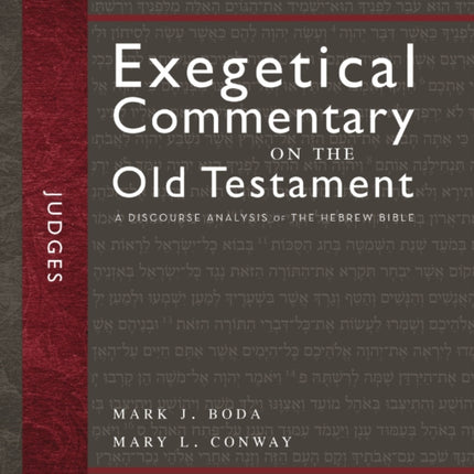 Judges: A Discourse Analysis of the Hebrew Bible