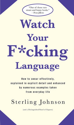 Watch Your Fcking Language