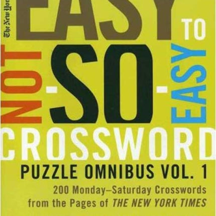 Easy to Not So Easy Crosswords