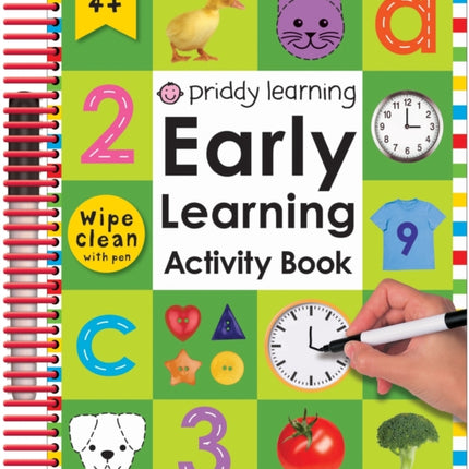 Wipe Clean Early Learning Activity Book