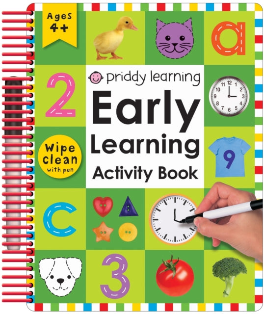 Wipe Clean Early Learning Activity Book