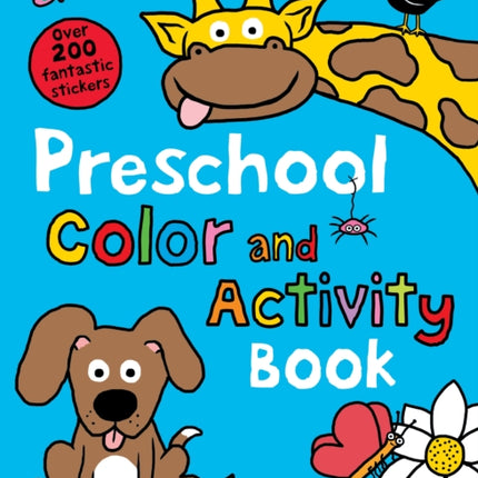 Preschool Color & Activity Book: With Pictures to Color, Puzzle Fun, and More!