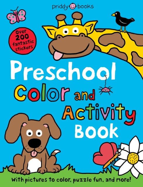 Preschool Color & Activity Book: With Pictures to Color, Puzzle Fun, and More!