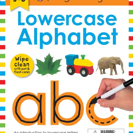 Wipe Clean Workbook Lowercase Alphabet Enclosed