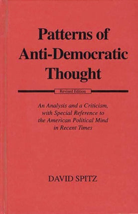 Patterns of AntiDemocratic Thought