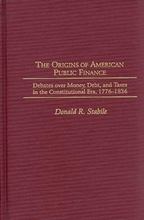The Origins of American Public Finance