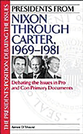 Presidents from Nixon through Carter 19691981