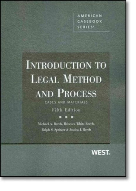 Introduction to Legal Method and Process