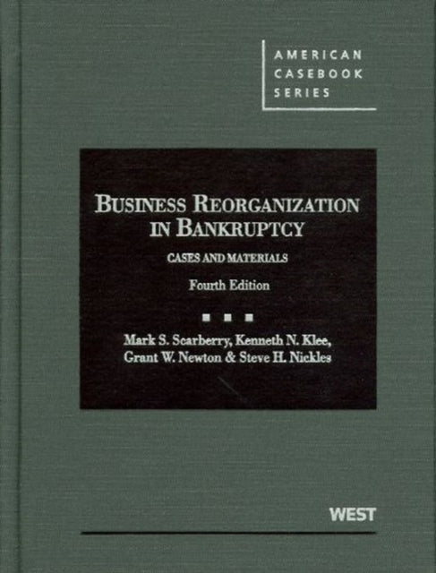 Business Reorganization in Bankruptcy