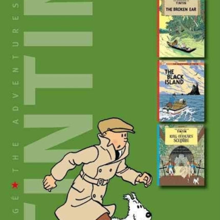 Adventures of Tintin 3 Complete Adventures in 1 Volume: Broken Ear: WITH The Black Island AND King Ottokar's Sceptre