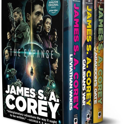 The Expanse Hardcover Boxed Set: Leviathan Wakes, Caliban's War, Abaddon's Gate: Now a Prime Original Series