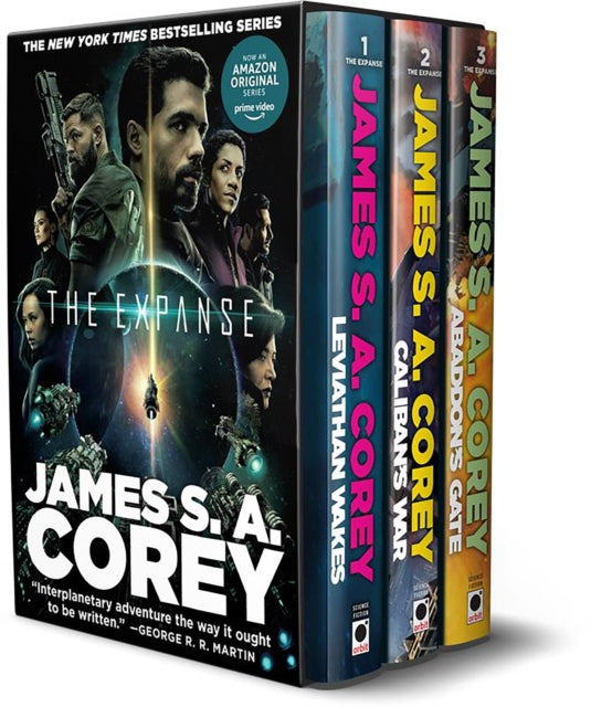 The Expanse Hardcover Boxed Set: Leviathan Wakes, Caliban's War, Abaddon's Gate: Now a Prime Original Series