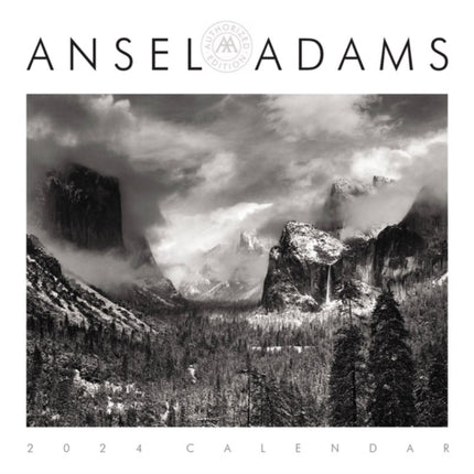 Ansel Adams 2024 Wall Calendar: Authorised Edition: 13-Month Nature Photography Collection (Monthly Calendar)