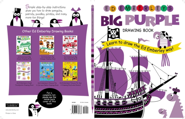 Ed Emberley's Big Purple Drawing Book