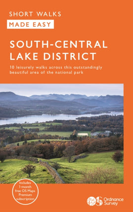 OS Short Walks Made Easy  Ambleside Windermere Hawkshead and Coniston South Central Lakes
