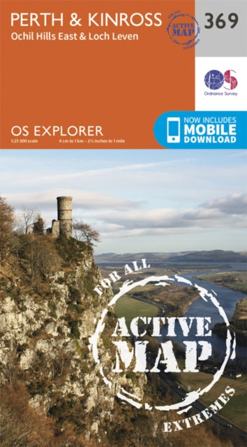 Perth  Kinross Map  Weatherproof  Ochil Hills