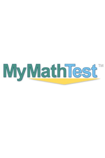 MyMathTest Online Placement and Readiness Student Access Code Card