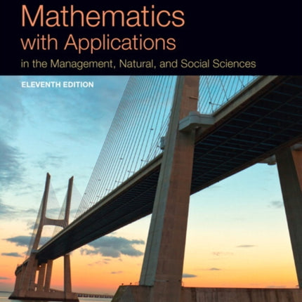 Mathematics with Applications In the Management, Natural and Social Sciences