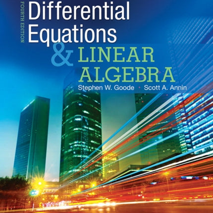 Differential Equations and Linear Algebra