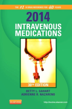2014 Intravenous Medications A Handbook for