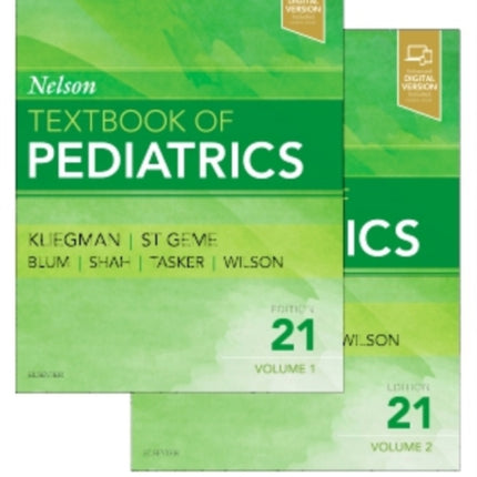 Nelson Textbook of Pediatrics, 2-Volume Set