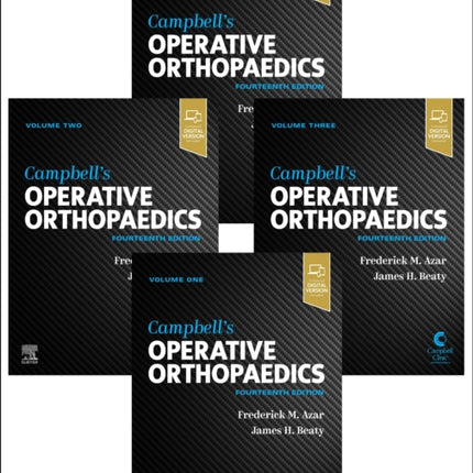 Campbells Operative Orthopaedics 4Volume Set