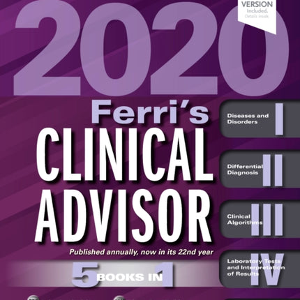Ferris Clinical Advisor 2020 5 Books in 1 Ferris Medical Solutions