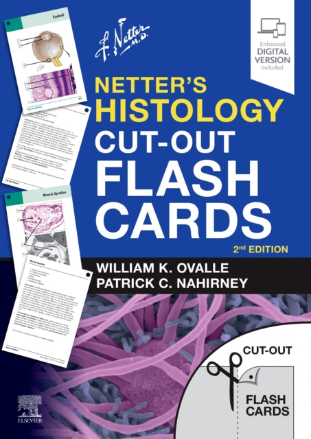 Netter's Histology Cut-Out Flash Cards: A companion to Netter's Essential Histology