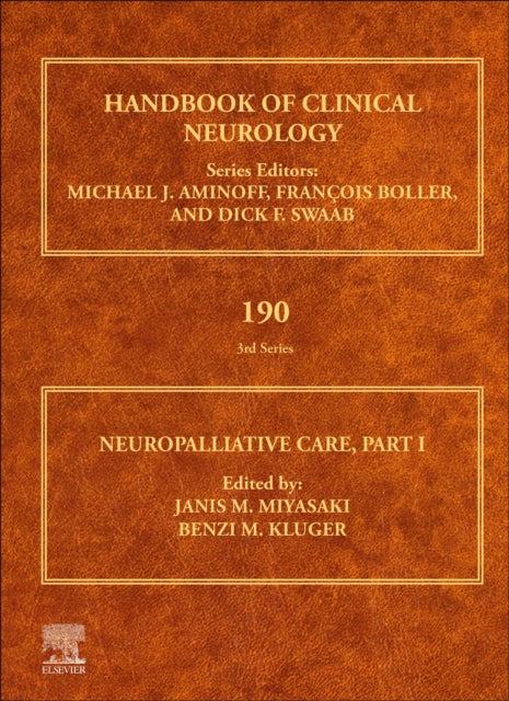 Neuropalliative Care: PART I: Volume 190