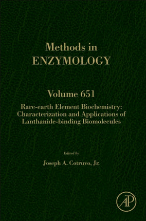 RareEarth Element Biochemistry Characterization