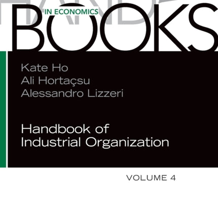 Handbook of Industrial Organization