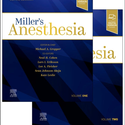 Millers Anesthesia 2Volume Set