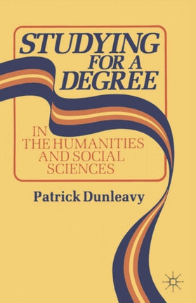 Studying for a Degree In the Humanities and