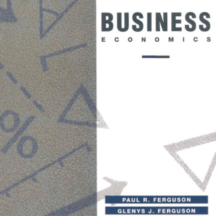 Business Economics Palgrave Texts in Econometrics S