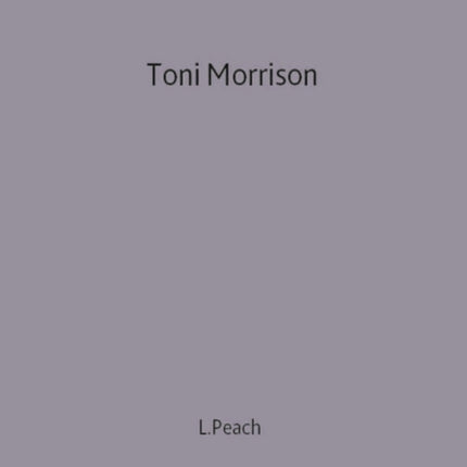 Toni Morrison New Casebooks