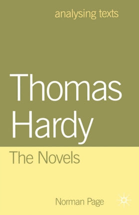 Thomas Hardy The Novels