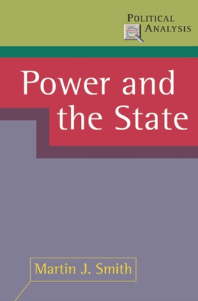 Power and the State Political Analysis