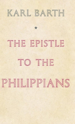 The Epistle to the Philippians