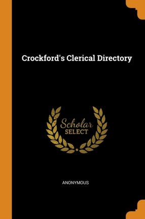 Crockfords Clerical Directory