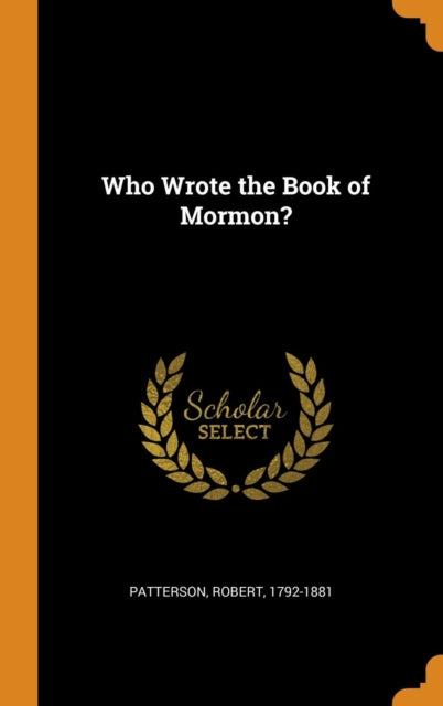 Who Wrote the Book of Mormon